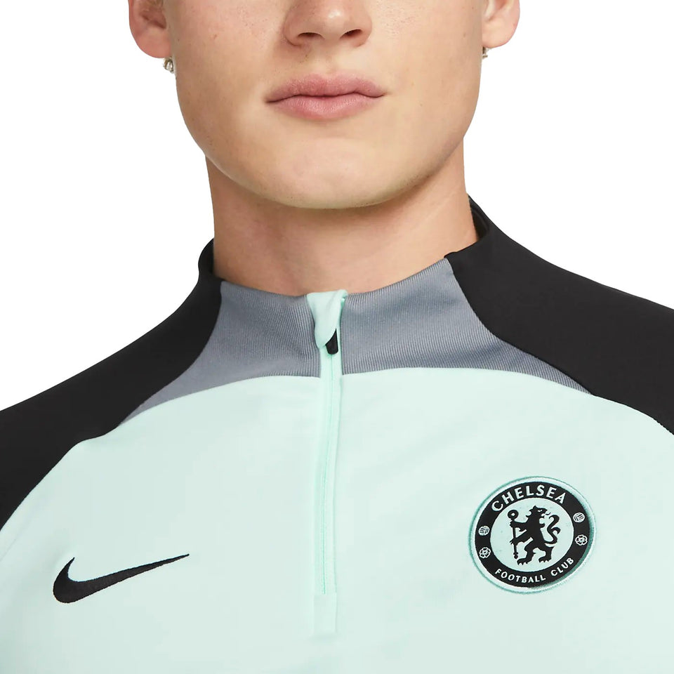 Chelsea FC training tracksuit 2023 24 Nike featuring the Chelsea logo and a stylish design