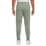 Back view of official Chelsea Nike Tech fleece set in green, designed for comfort on SoccerTracksuits.com