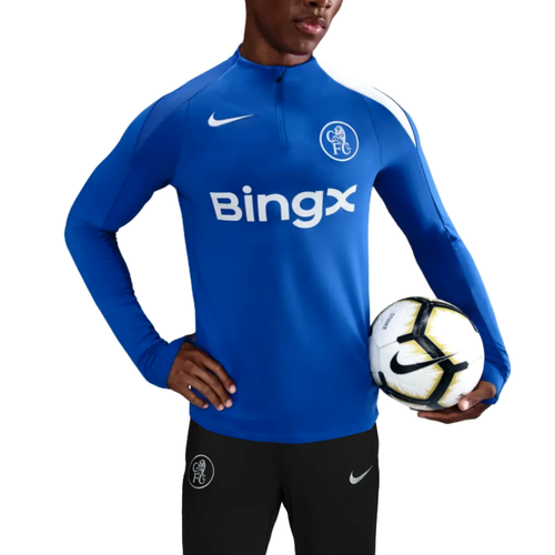 Chelsea Total 90 training tracksuit 2025 in blue with sleek design for soccer training and comfort