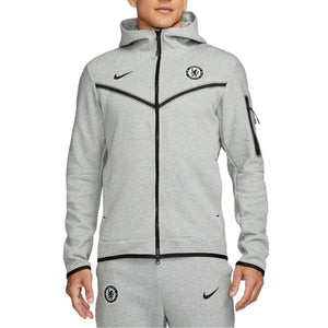 Chelsea FC grey Tech Fleece presentation tracksuit 2023/24 - Nike