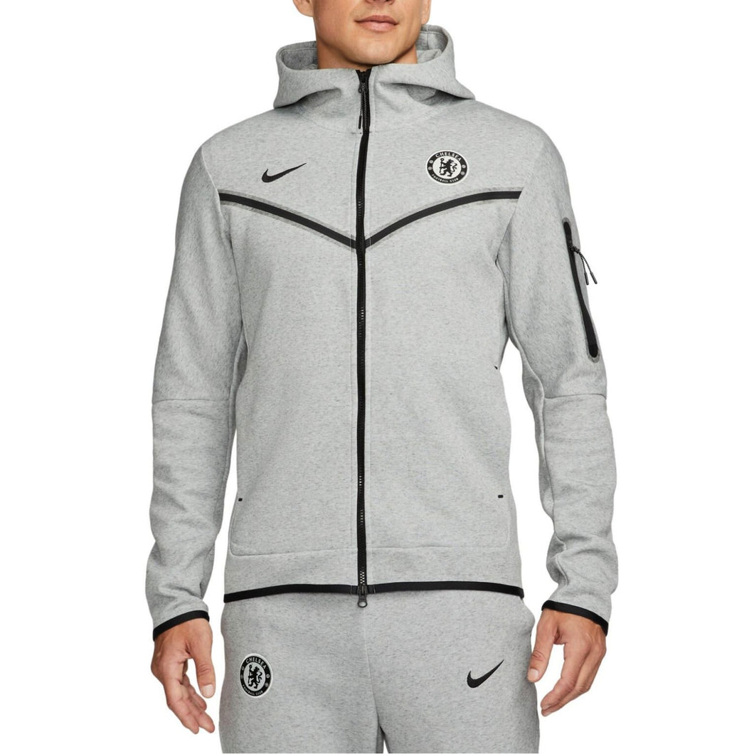 Chelsea FC grey Tech Fleece presentation tracksuit 2023/24 - Nike –