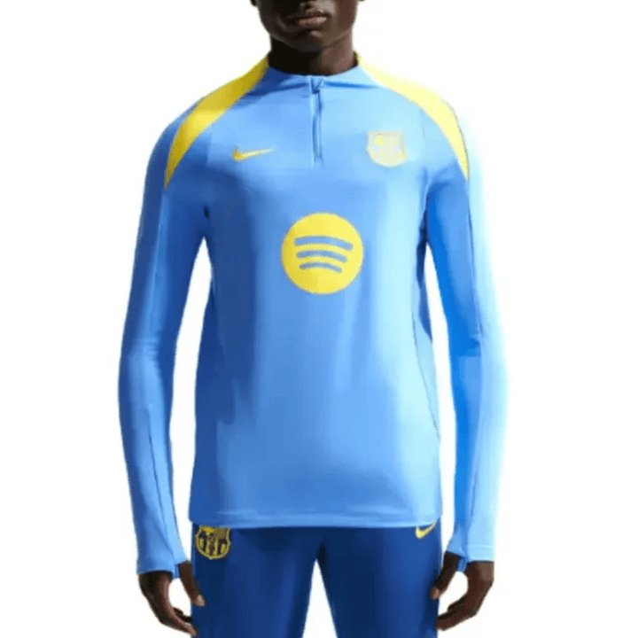 FC Barcelona training technical soccer tracksuit 2026 light blue - Nike