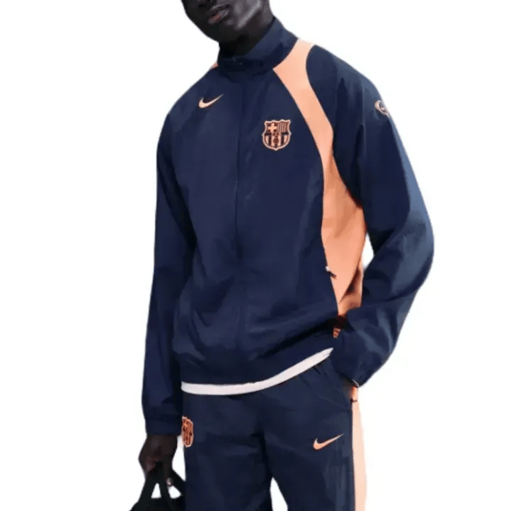 Nike FC Barcelona Total90 presentation Tracksuit 25/26 UCL - navy