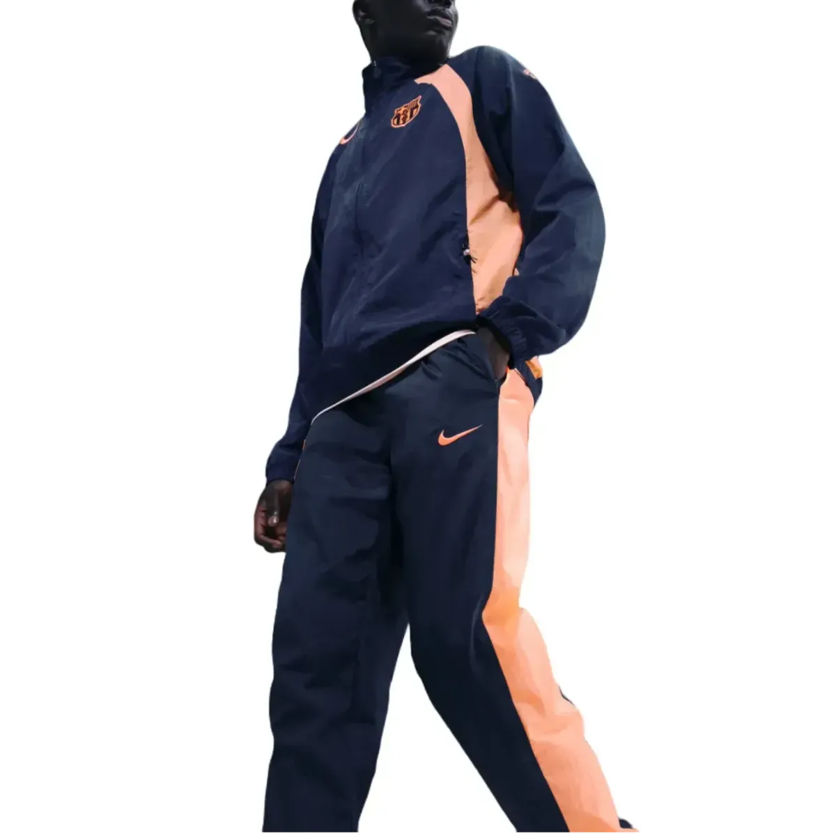 FC Barcelona Total 90 presentation soccer tracksuit UCL 2025/26