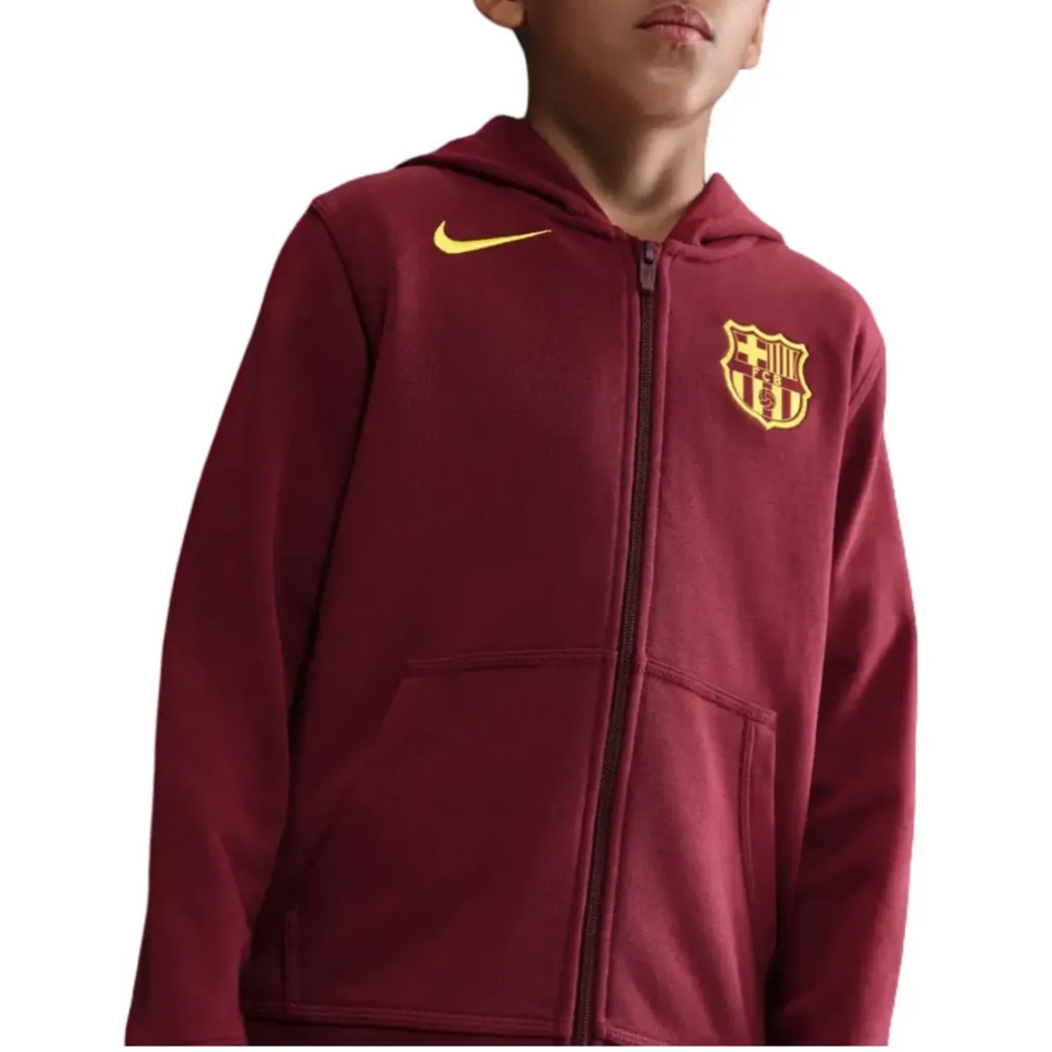 Kids - FC Barcelona Casual Fleece tracksuit 2026 - Nike