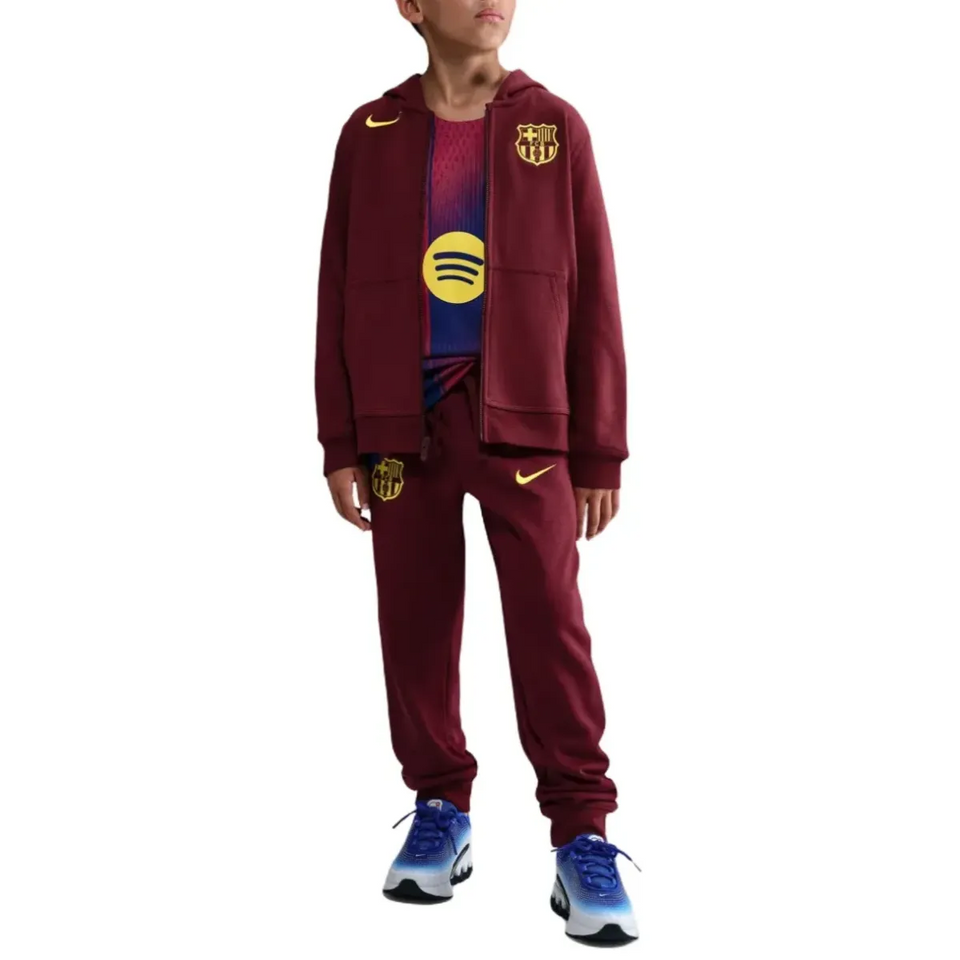 Kids - FC Barcelona Casual Fleece tracksuit 2026 - Nike