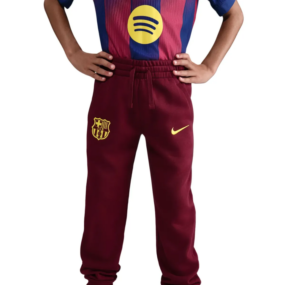 Kids - FC Barcelona Casual Fleece tracksuit 2026 - Nike