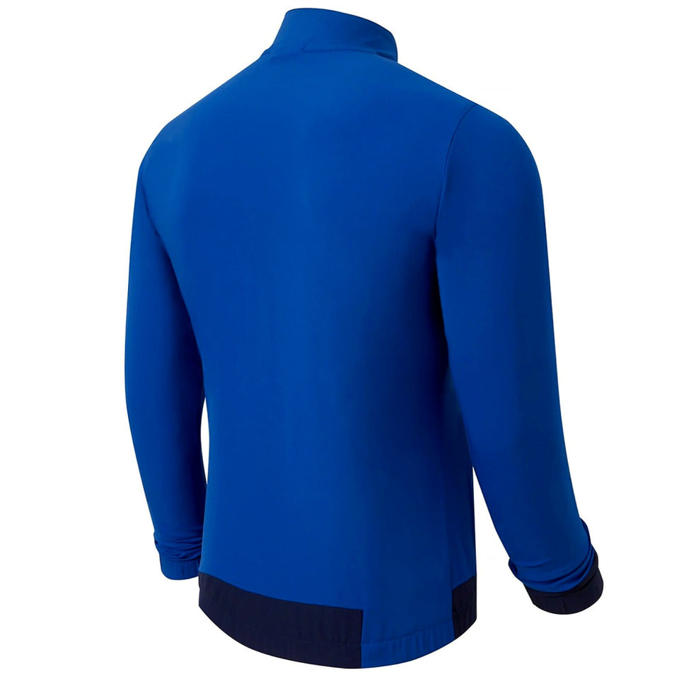 Back view of the FC Porto soccer tracksuit 2023 2024 in vibrant blue for athletes and fans
