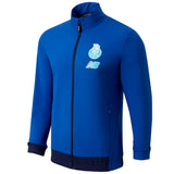 FC Porto soccer tracksuit 2023 2024 in blue with team logo and zip front for athletes