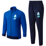 FC Porto soccer tracksuit 2023 2024 in blue featuring logo and matching pants for fans and athletes