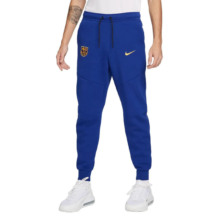Nike FC Barcelona ジャージ Sサイズ 青 FCバルセロナ テックフリース ダークブルー プレゼンテーション