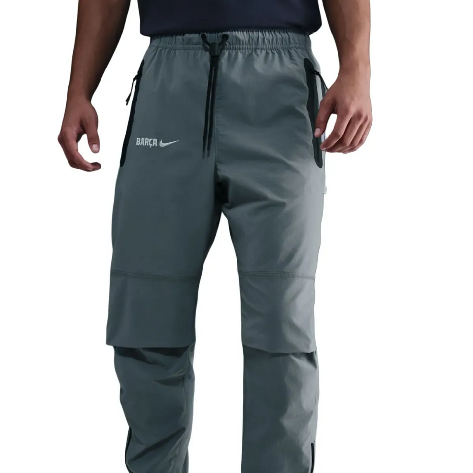 FC Barcelona grey Tech Woven presentation tracksuit 2025/26 - Nike