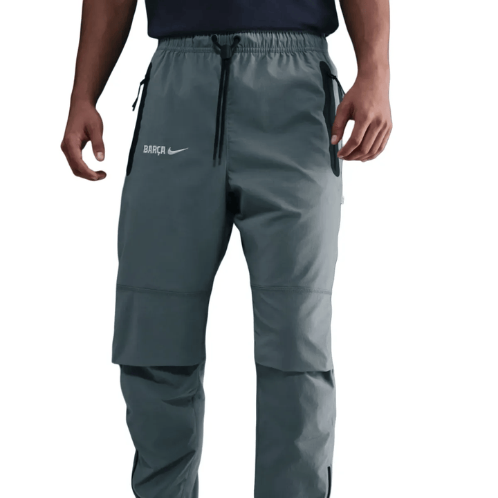 FC Barcelona grey Tech Woven presentation tracksuit 2025/26 - Nike