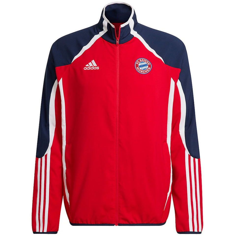 Bayern Munich retro woven presentation jacket 2022 - Adidas