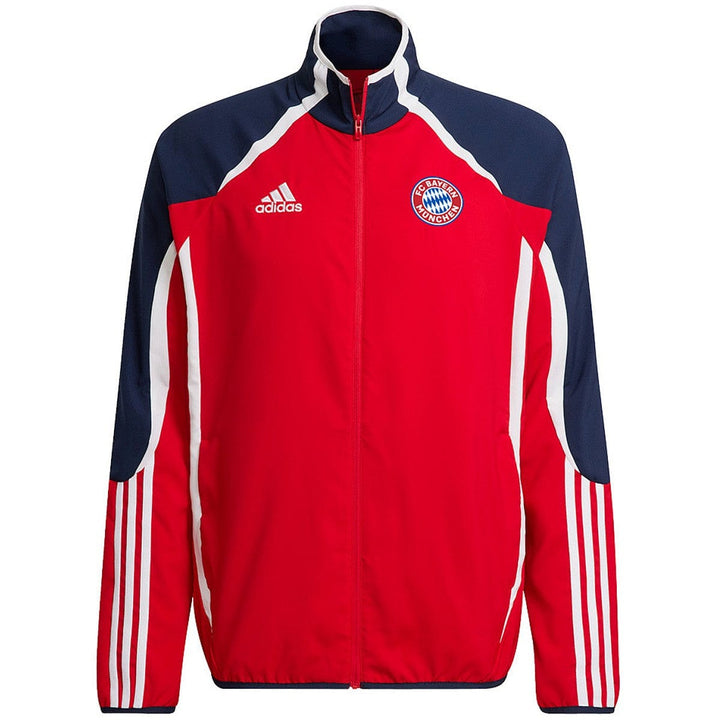 Bayern Munich retro woven presentation jacket 2022 - Adidas