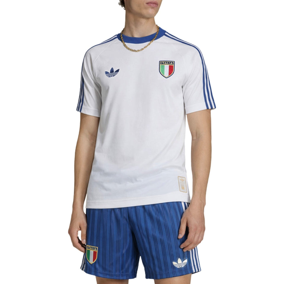 Italy Originals short sleeves presentation casual set 2026/27 - Adidas