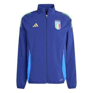 Italy training presentation Soccer tracksuit navy 2024/25 - Adidas