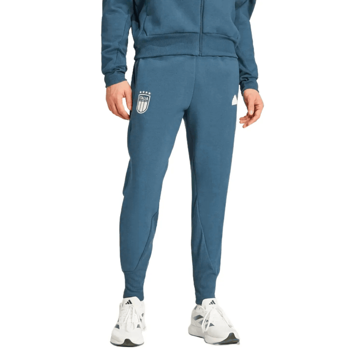 Italy Casual Travel hooded presentation tracksuit 2024/25 - Adidas