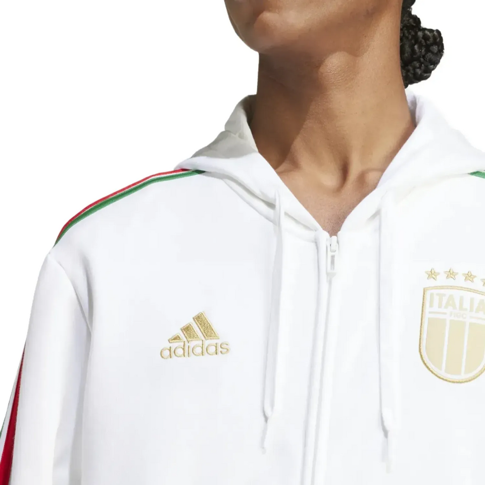 Italy Casual 3S hooded presentation tracksuit 2024/25 - Adidas