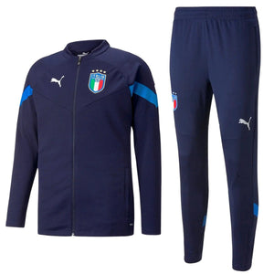 Italy national team navy training Soccer tracksuit 2022/23 - Puma