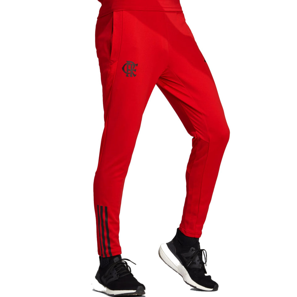 CR Flamengo red training technical Soccer tracksuit 2023/24 - Adidas