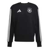 Germany Casual 3S black presentation sweat tracksuit 2026/27 - Adidas