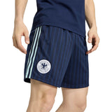Germany Originals navy short sleeves presentation casual set 2026/27 - Adidas
