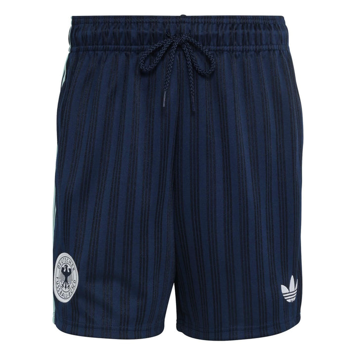 Germany Originals navy short sleeves presentation casual set 2026/27 - Adidas