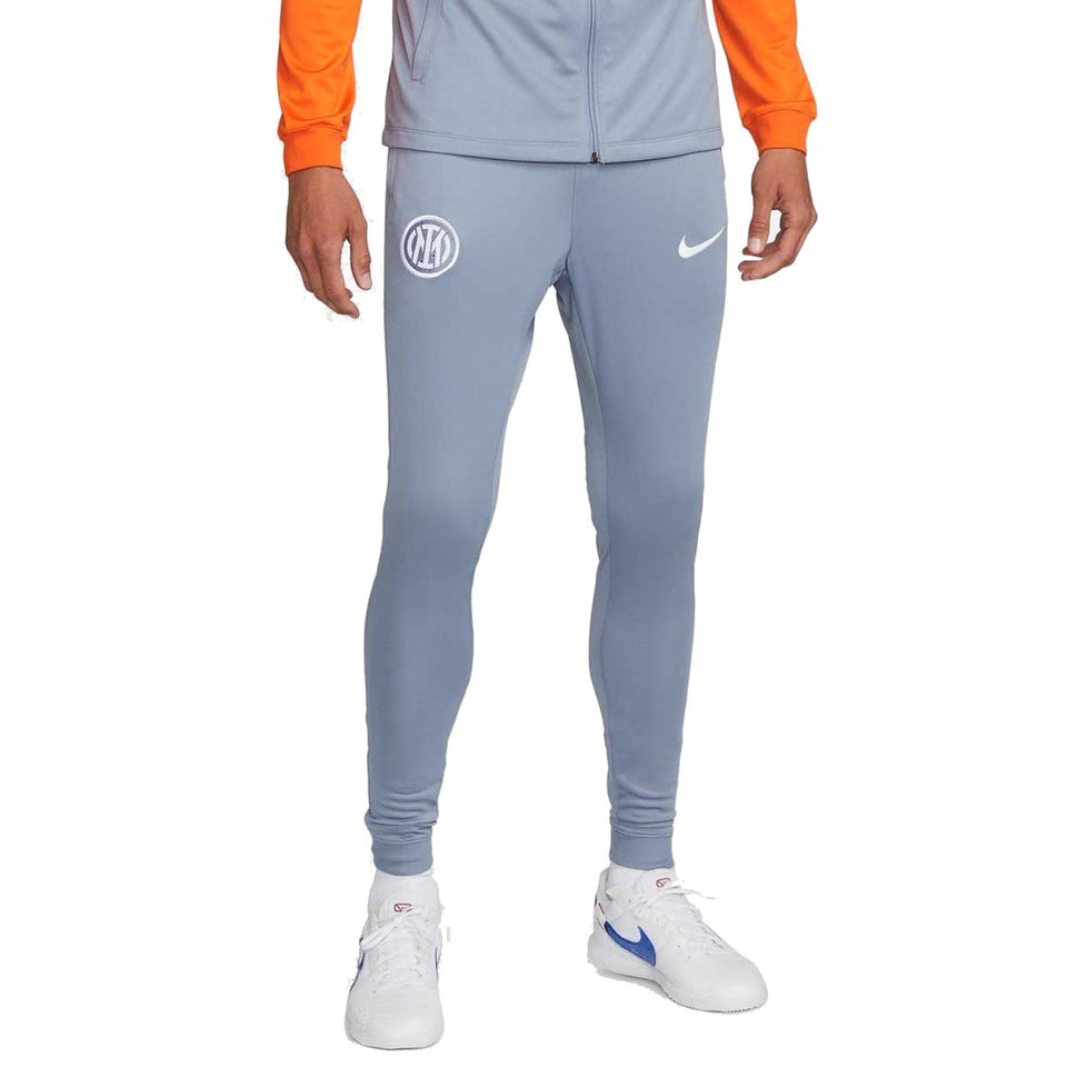 Inter Milan grey presentation tracksuit 2023 featuring comfortable fit and sleek design for fans
