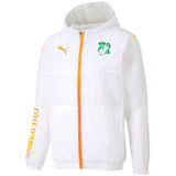 Ivory Coast soccer white padded bench jacket 2016/18 - Puma