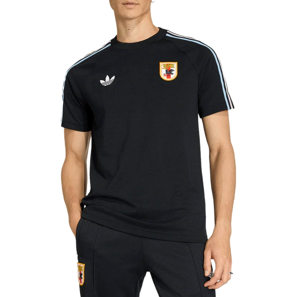 Japan Originals black short sleeves presentation casual set 2026/27 - Adidas