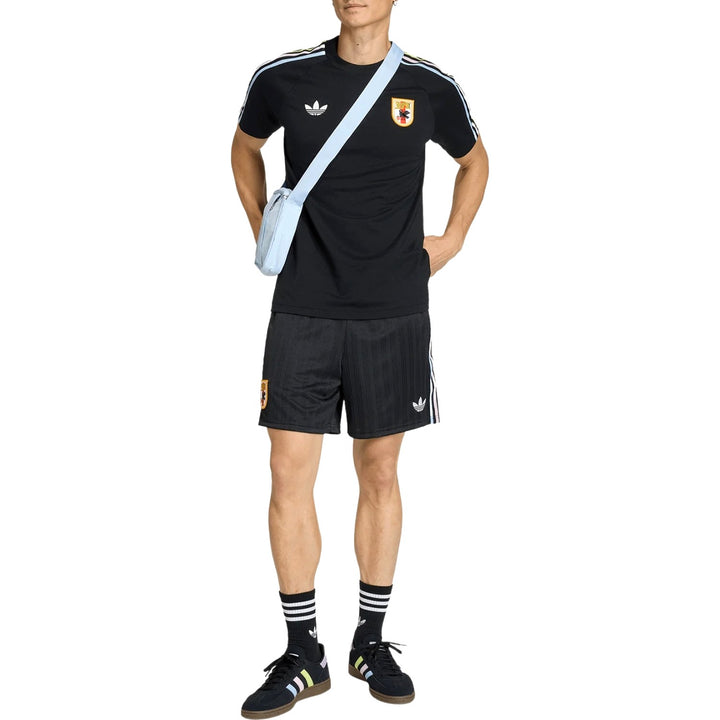 Japan Originals black short sleeves presentation casual set 2026/27 - Adidas