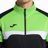 Danubio III Elite training Tracksuit European Style Slim-Fit - Black/Fluo Green - Joma