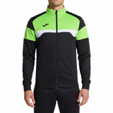 Danubio III Elite training Tracksuit European Style Slim-Fit - Black/Fluo Green - Joma