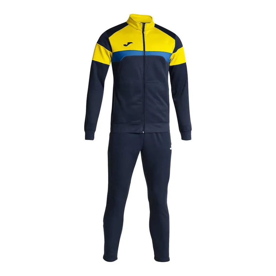 Danubio III Elite training Tracksuit European Style Slim-Fit - Navy/Yellow - Joma