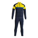 Danubio III Elite training Tracksuit European Style Slim-Fit - Navy/Yellow - Joma