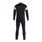 Danubio III Elite training Tracksuit European Style Slim-Fit - Black/Fluo Green - Joma