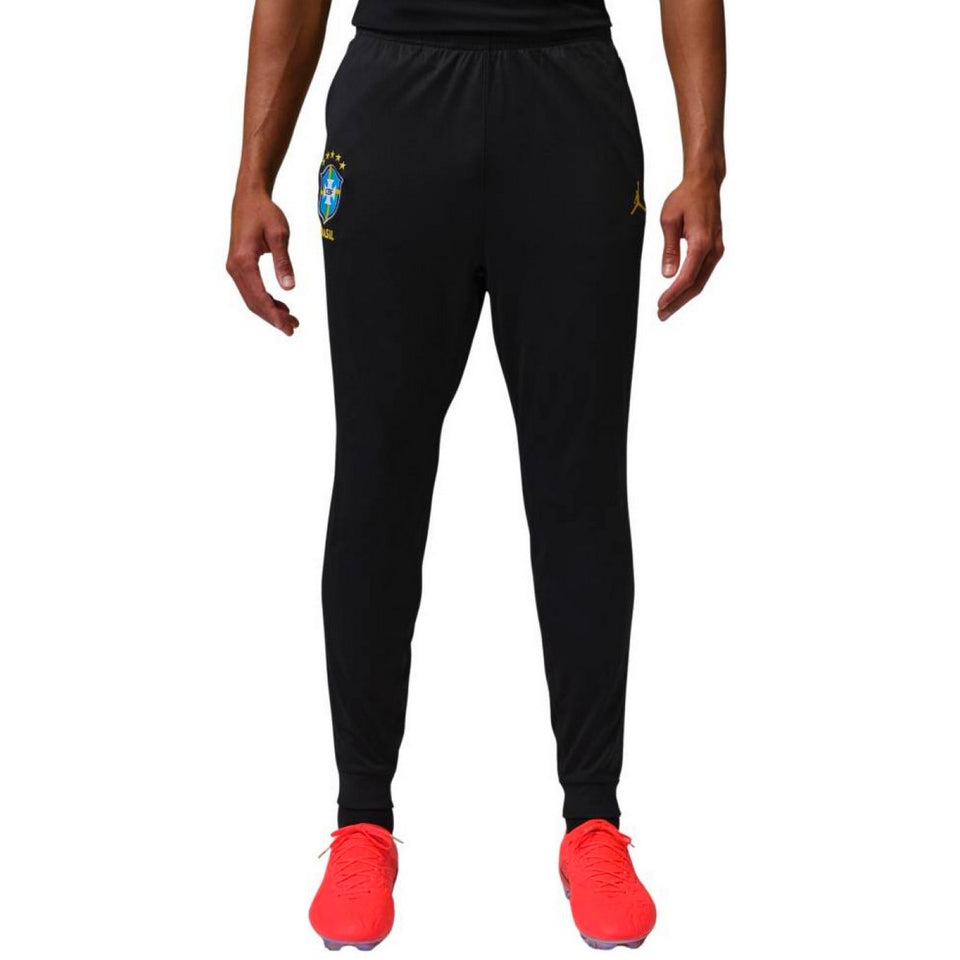 Jordan x Brazil black training bench Soccer tracksuit 2026/27 - Jordan