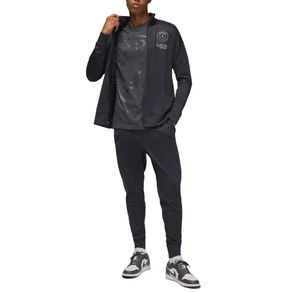 Jordan x PSG black training presentation Soccer tracksuit 2026 - Jordan