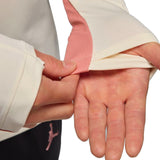 Close-up of the sleeve detail on the Jordan PSG UCL training top 2024 showcasing its comfortable fit.