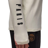 Jordan PSG UCL training top 2024 featuring Paris branding on the sleeve and logo on the hem