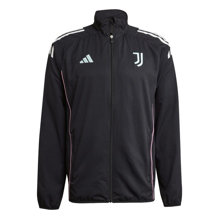 Juventus black training presentation soccer tracksuit 2025/26 - Adidas