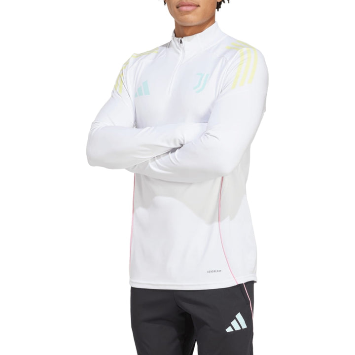 Juventus training technical soccer tracksuit 2025/26 - Adidas, training top view