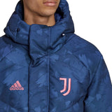 Juventus FC padded down long jacket 2023 - Adidas