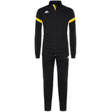 Dalcito premium Tracksuit Italian Slim-Fit Training/Casual Set - Black/Yellow - Kappa