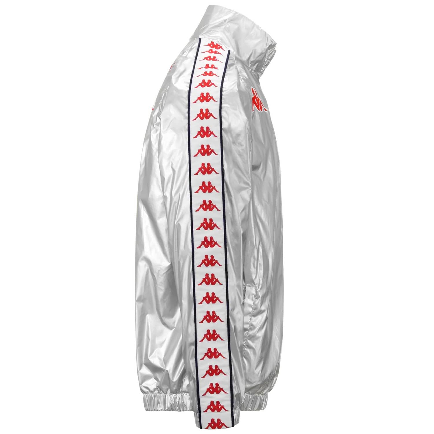 SSC Bari pre-match presentation Soccer jacket 2023/24 silver
