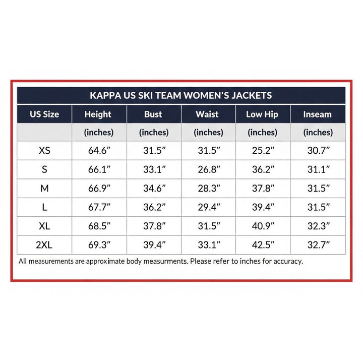 Women's ski jacket in blue with a fitted design from Kappa, suitable for winter sports.