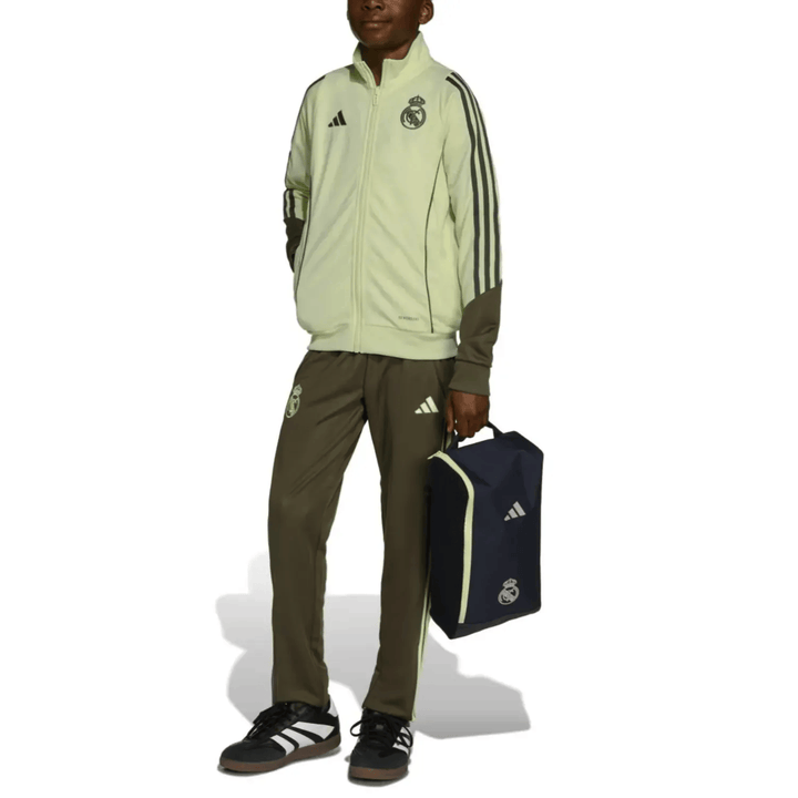Kids - Real Madrid Training Presentation Bench Tracksuit 2025/26 - Adidas