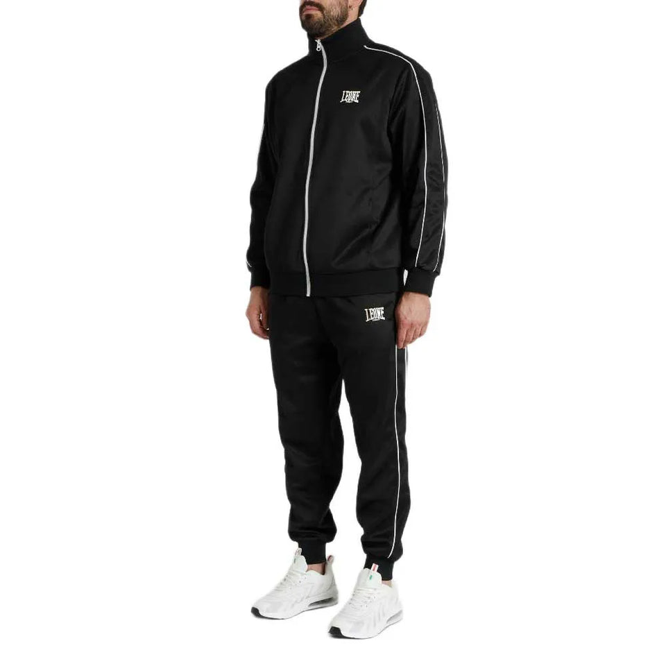 "Classic" Tracksuit Men's Italian Boxing & Gym Set - Black - Leone 1947