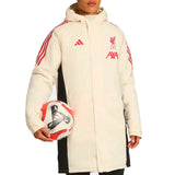 Liverpool FC training bench parka jacket 2025/26 - Adidas